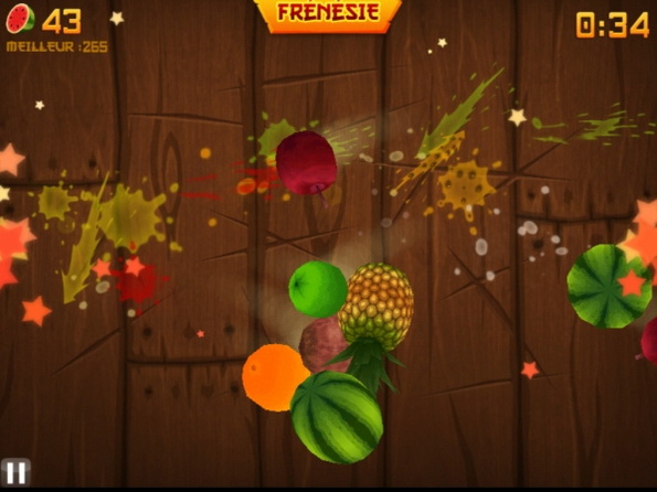 Jeu Vidéo] Fruit Ninja (2010 / Android) - Dark Side Reviews