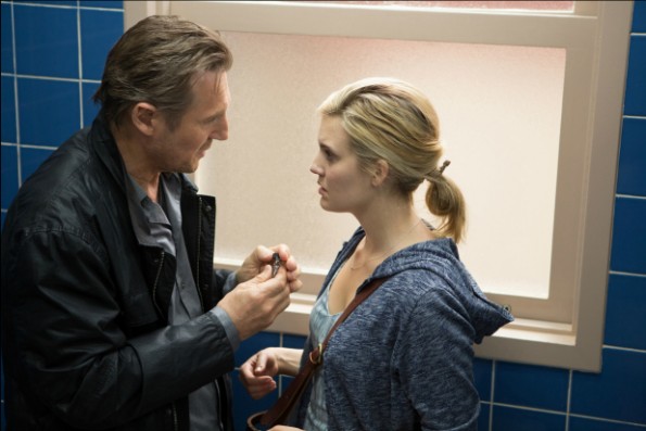TKN3-052 —  Liam Neeson and Maggie Grace in TAKEN 3.